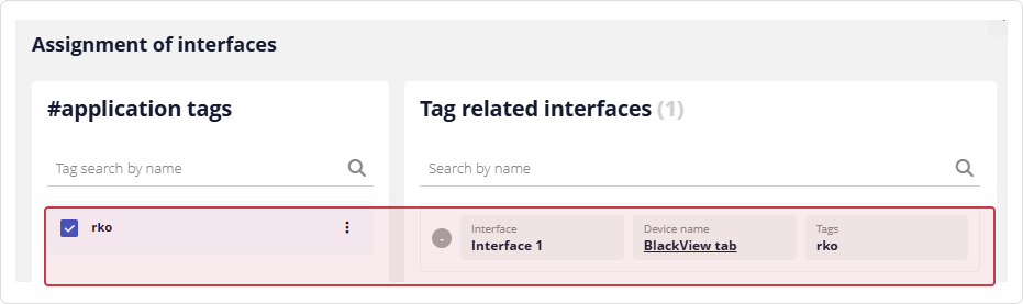 Interface Assignment Karmik