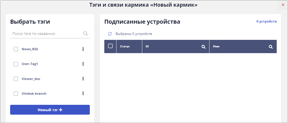 Теги и связи Теги и связи